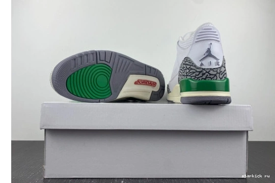 Green Jordan Lucky 3 CK9646-136 Retro CK9646-136 0204